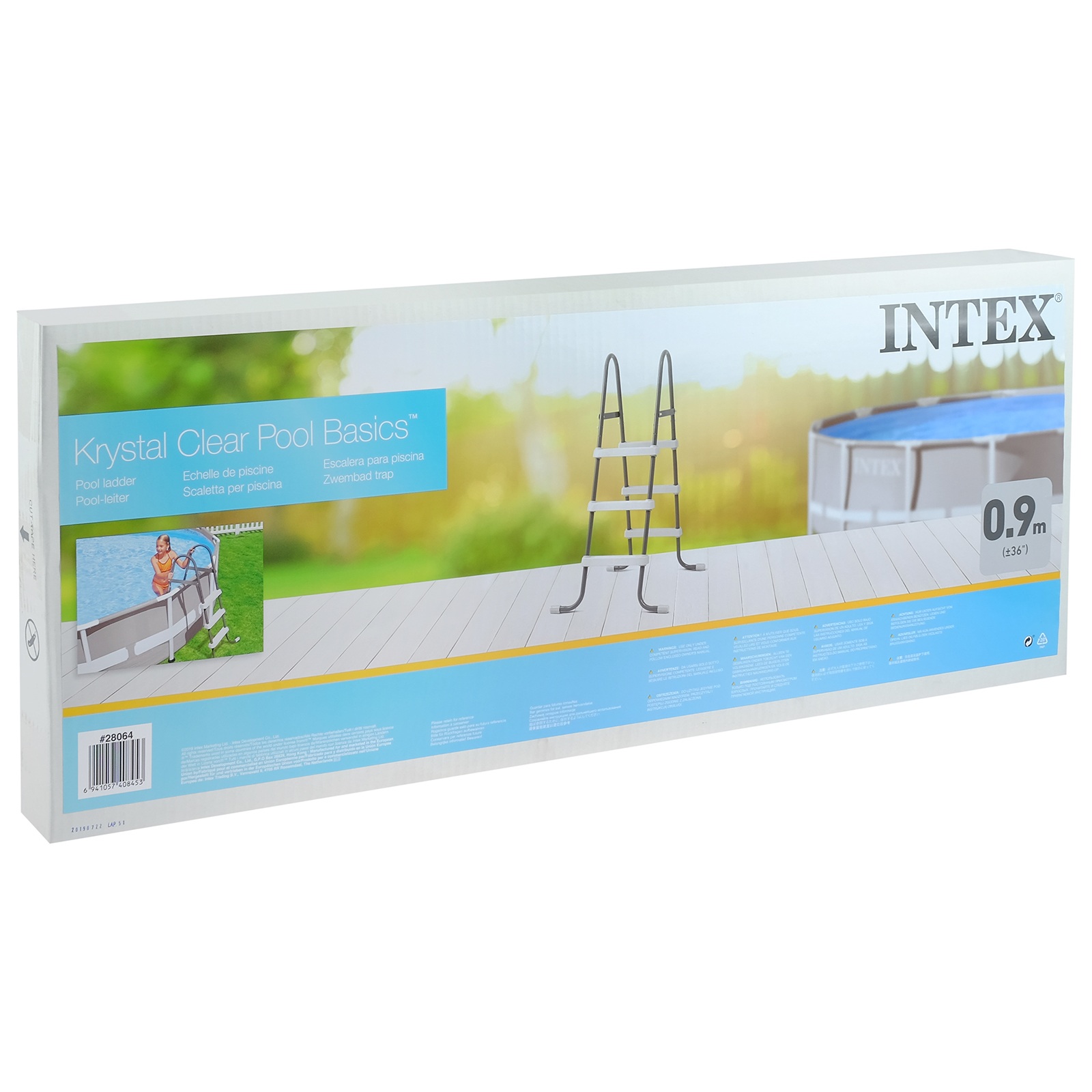Лестница для бассейна 91 см Intex 28064