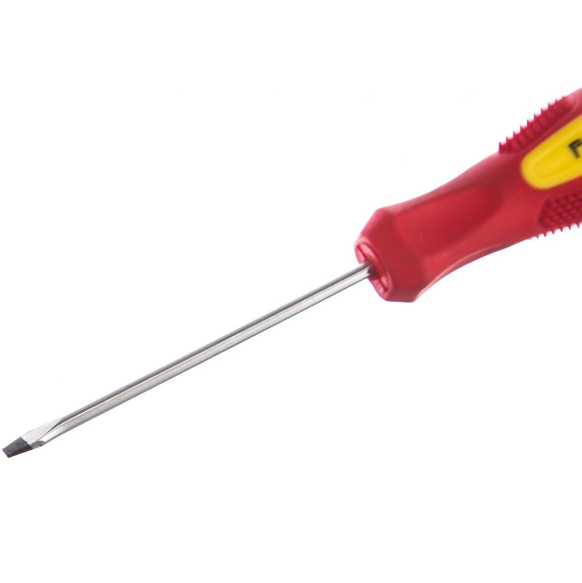 Отвертка шлицевая SL3х75 мм Driver РемоКолор 33-6-801