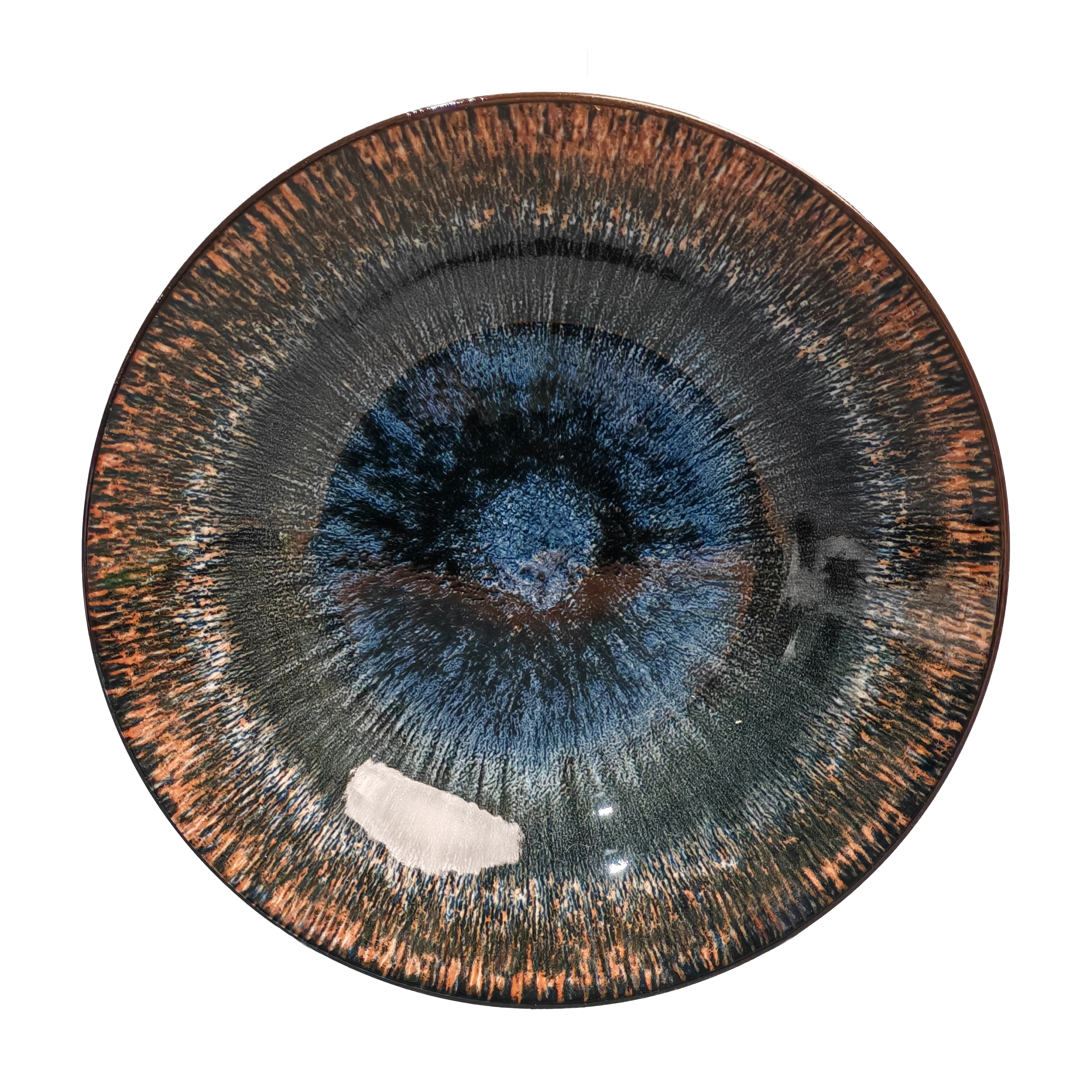 Тарелка глубокая 20х3,5 см керамика 2025-1653