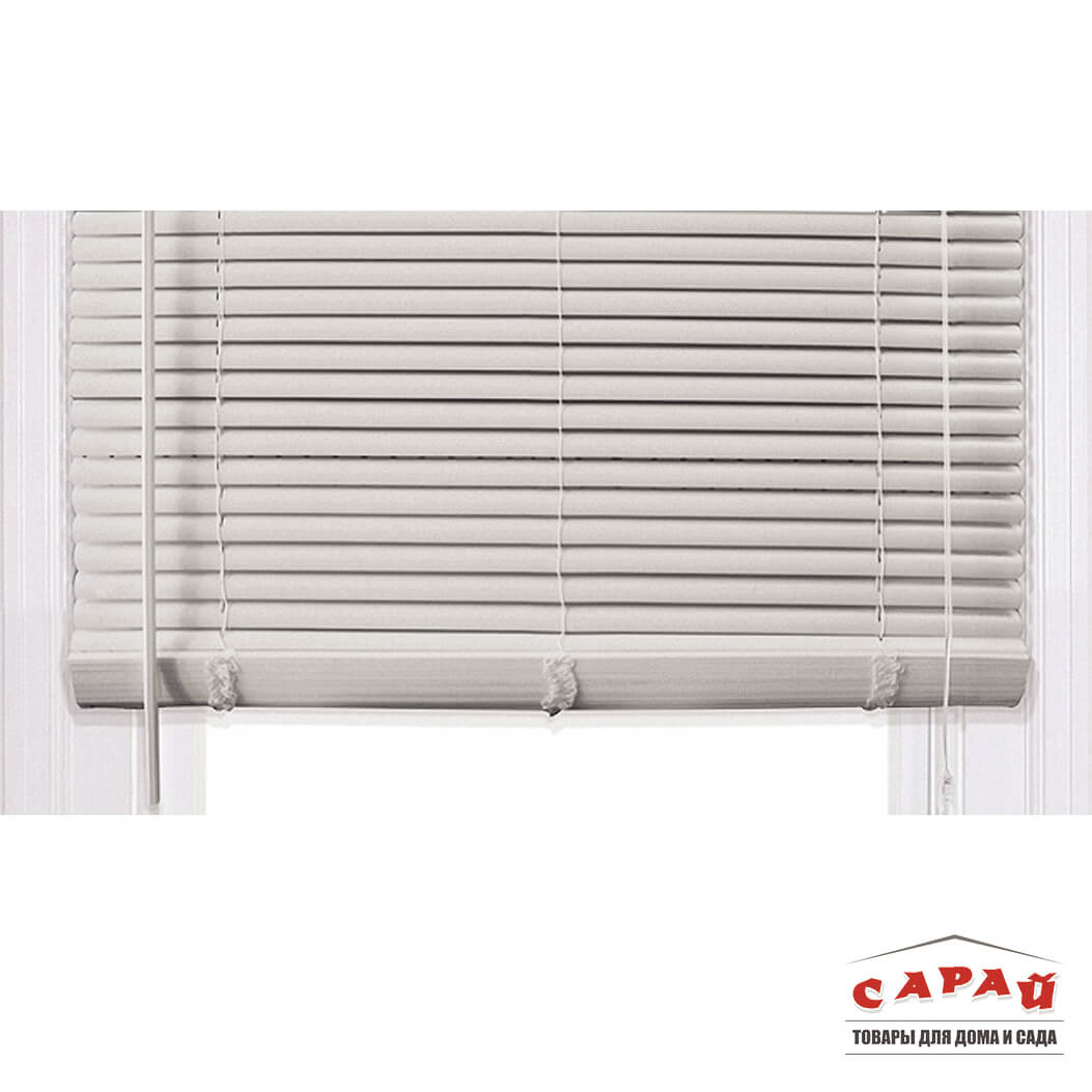 ЖАЛЮЗИ горизонтальные пластиковые, цв. белый 130*160