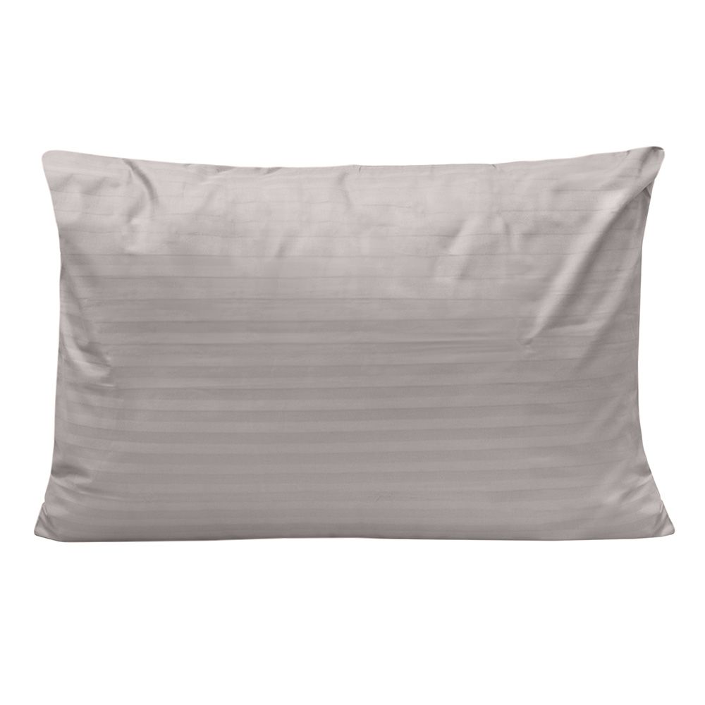 Набор наволочек страйп сатин 50х70-2 Verossa Stripe серый рисунок 70032 01 НН00001 М