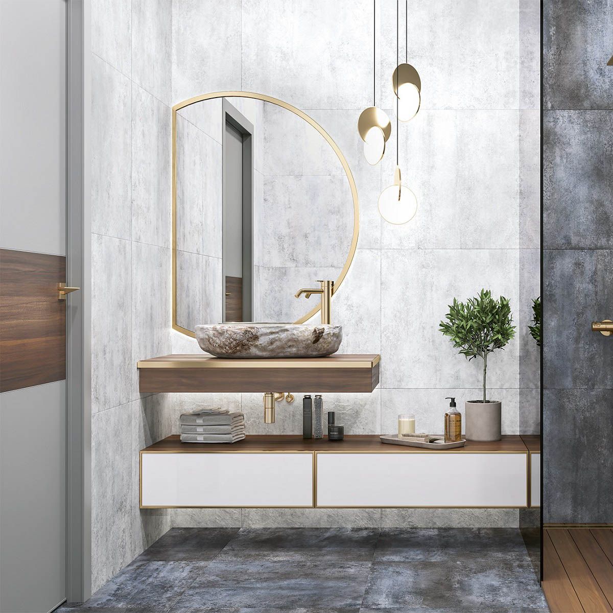 Керамогранит Alma Ceramica Oxide GFU04OXD06R (S) 60x60 см 9 мм бежевый 1,8 м2