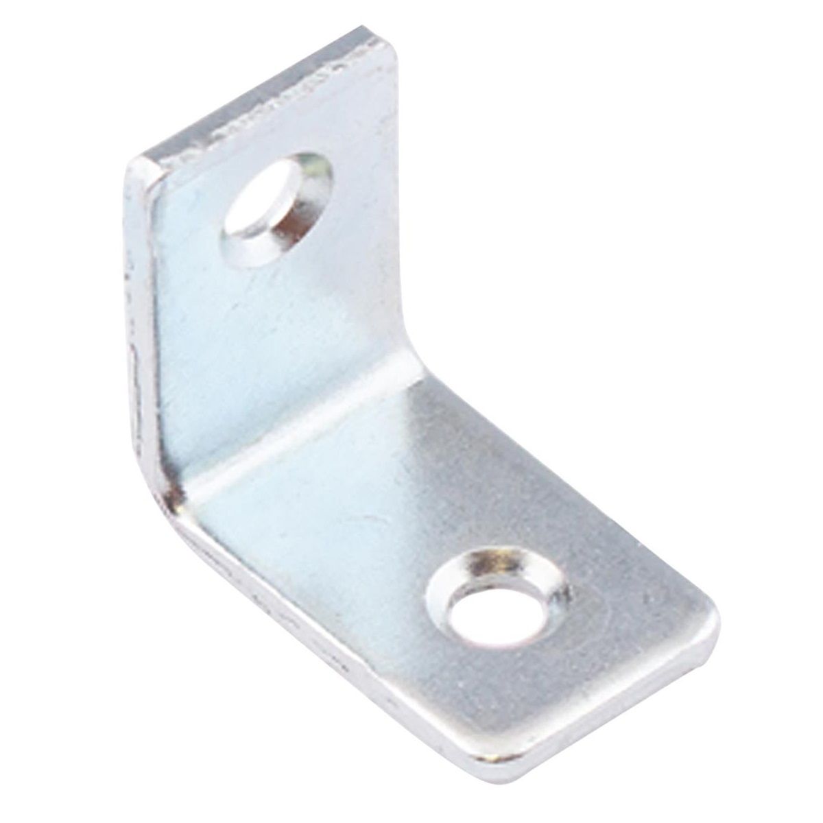 Уголок мебельный 25x25x17x2 мм с шурупом оцинкованный 4 шт