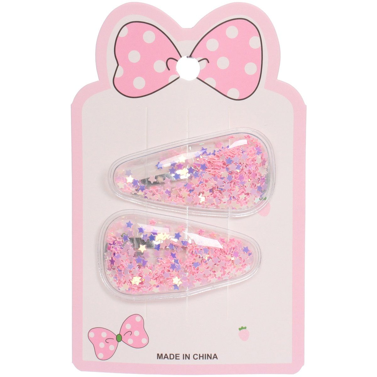 Аксессуары для волос детские с сумочкой Little Treasure Lady 2 зажима, сумочка