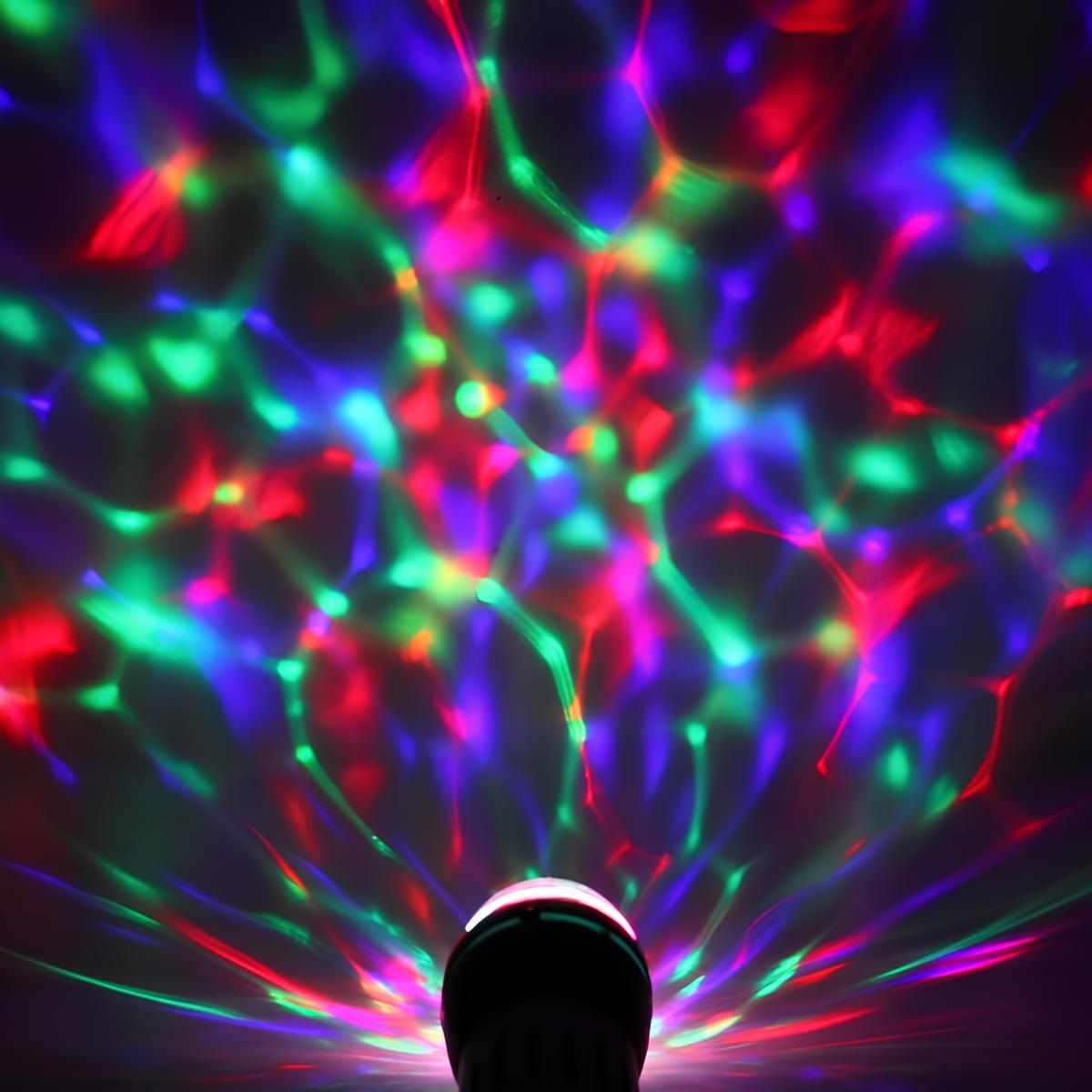 Диско-лампа Калейдоскоп LED Е 27 мультицвет 765-107