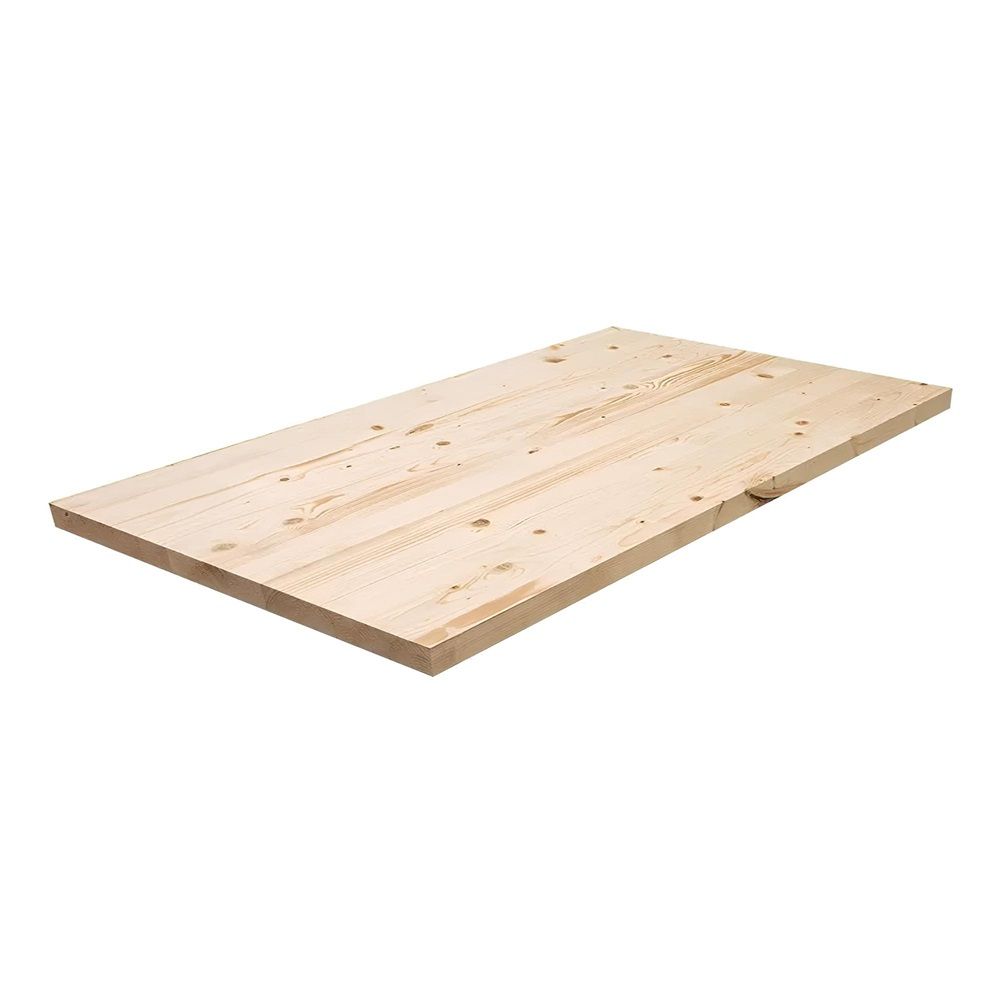 Щит мебельный 1200х1000х40 мм хвоя сорт АВ