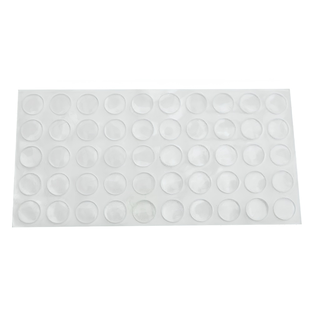 Демпфер силиконовый cамоклеящийся Pacific 10х1,5 мм 50 шт