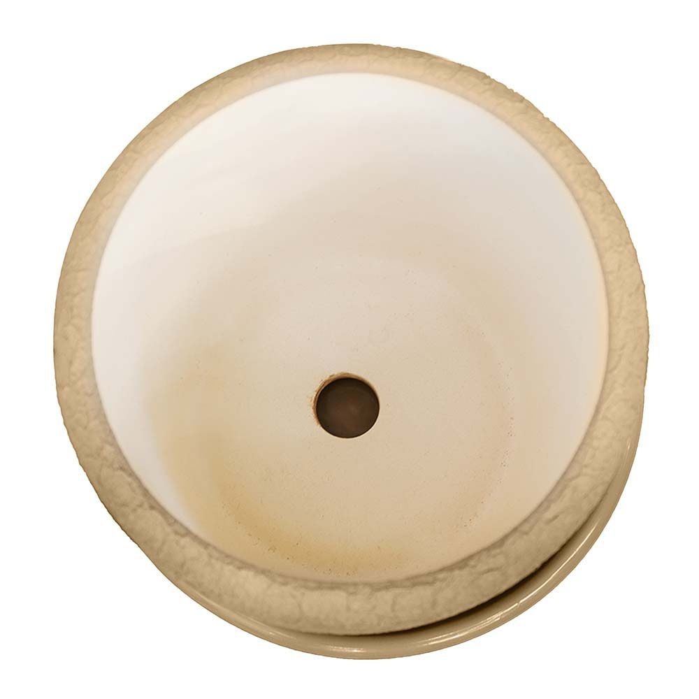 Горшок цветочный Грация шелк капучино 20 л