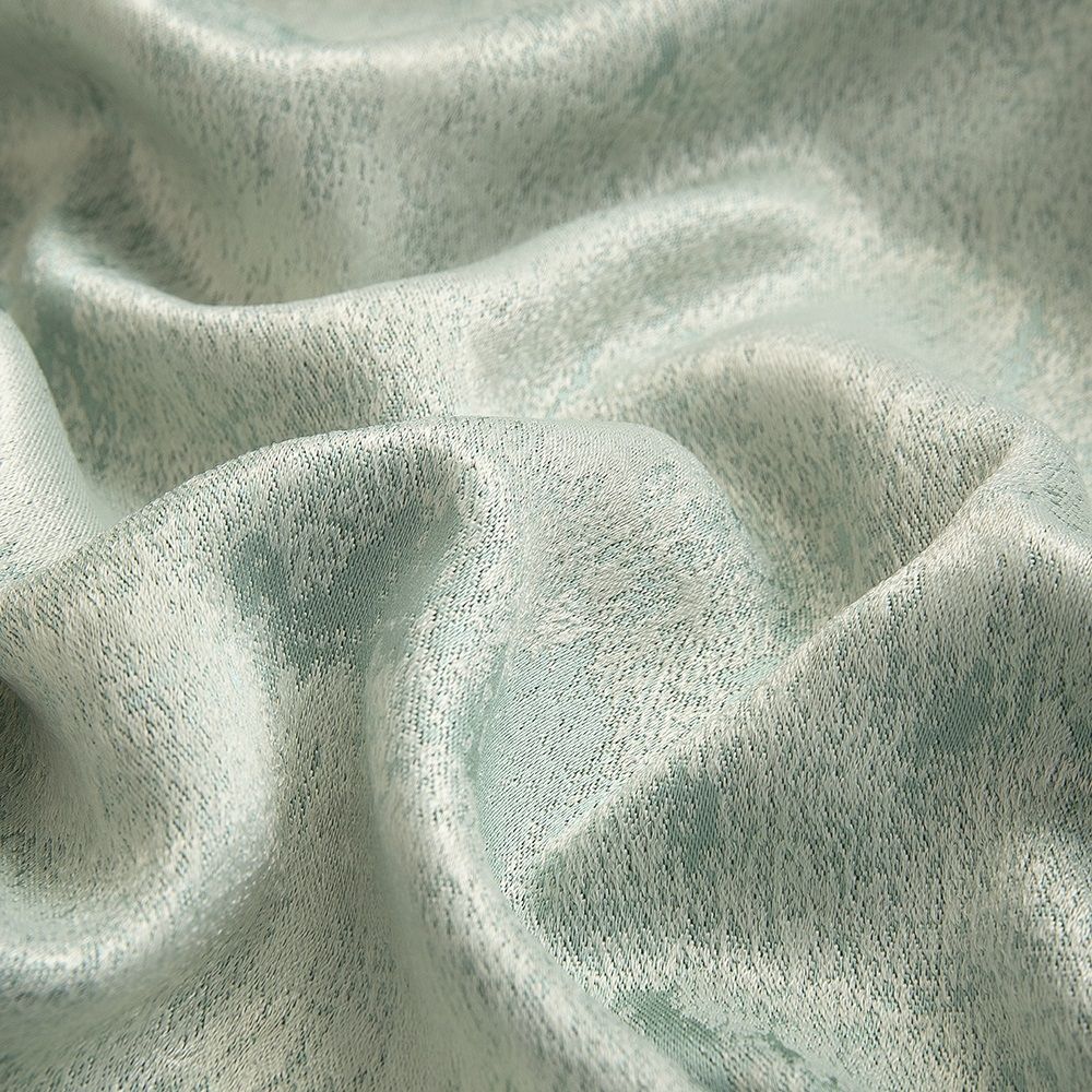 Ткань для штор Портьера блэкаут жаккард HY 5793-029/145 BL Jak NC бирюзовый