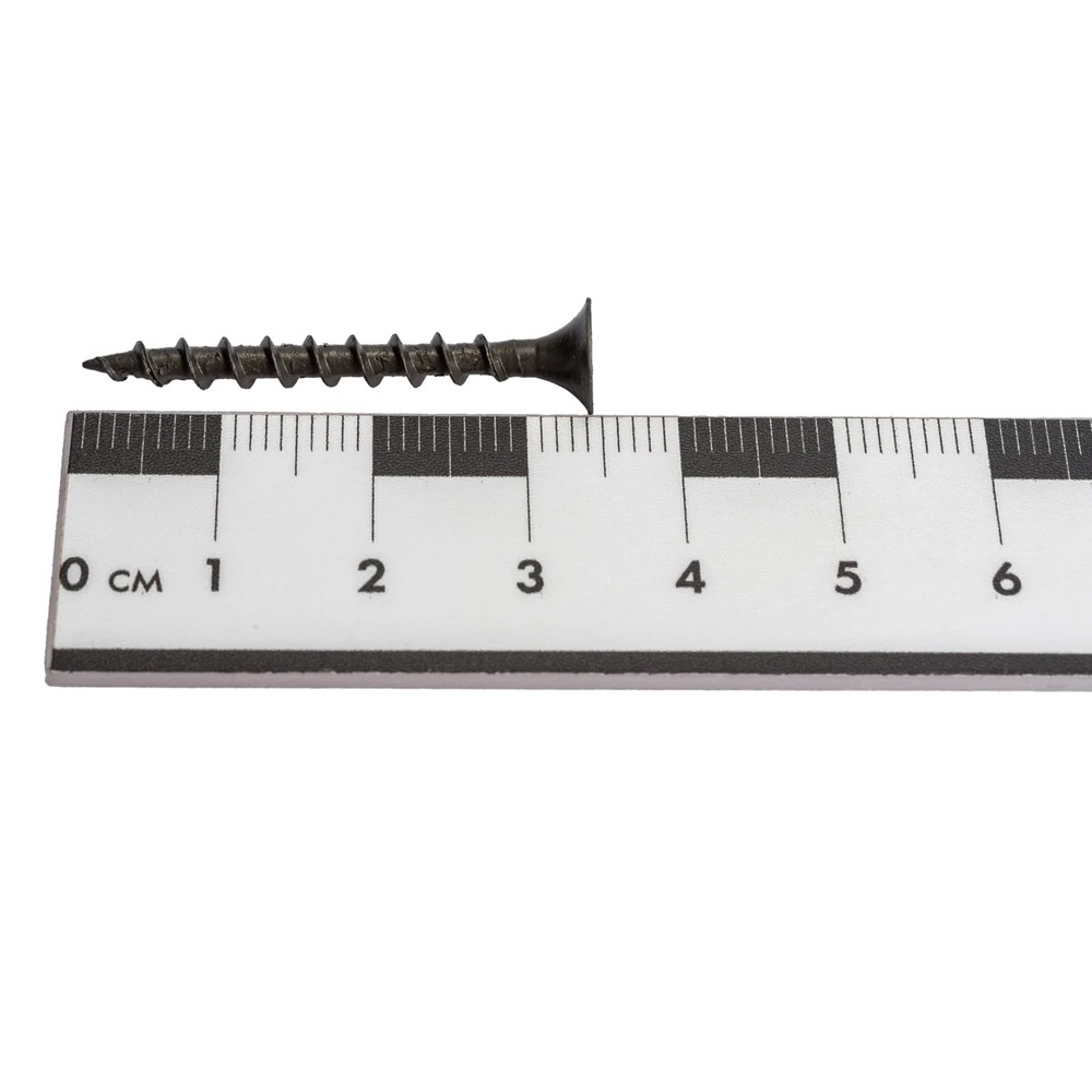 Саморез по дереву 3,5х35 мм черный 170 шт