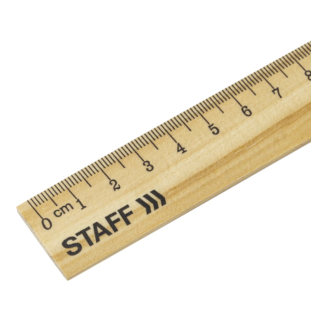 Линейка деревянная 30 см Staff
