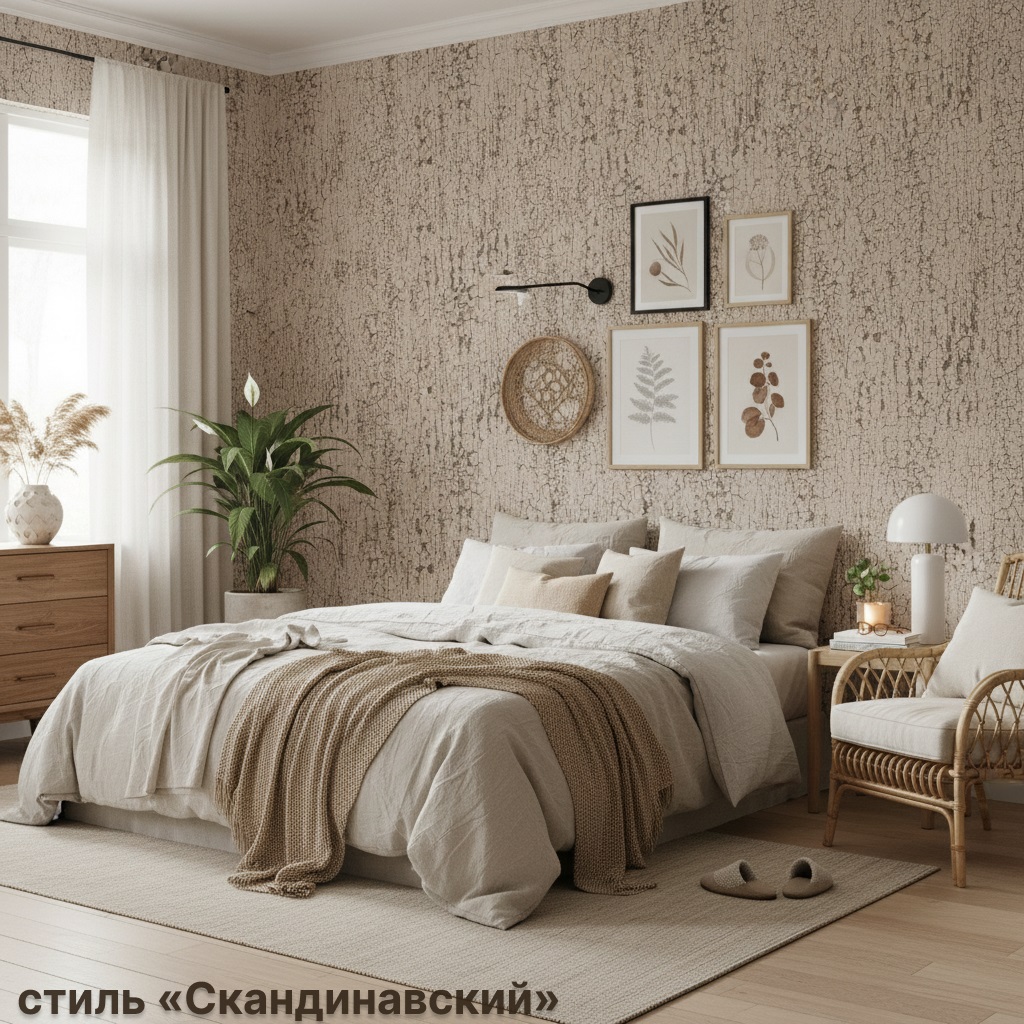 Обои Green Walls Кора С40 4116 05 дуб моховой абстракция 1,06х10,05 м