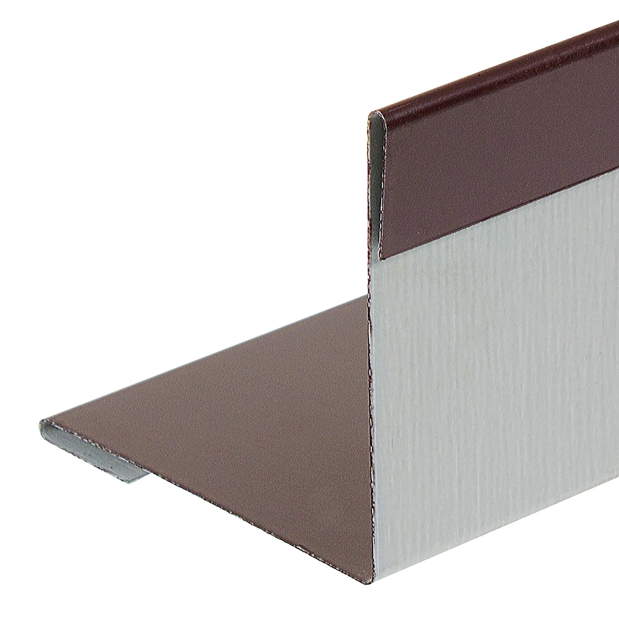 Угол внутренний TN Hauberk металл 0,45 мм 50х50х1250 мм RAL 8017 коричневый