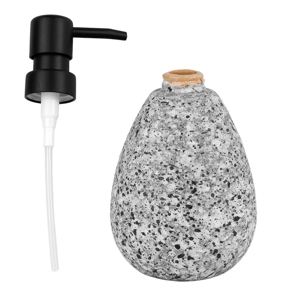 Дозатор для жидкого мыла Granite серый