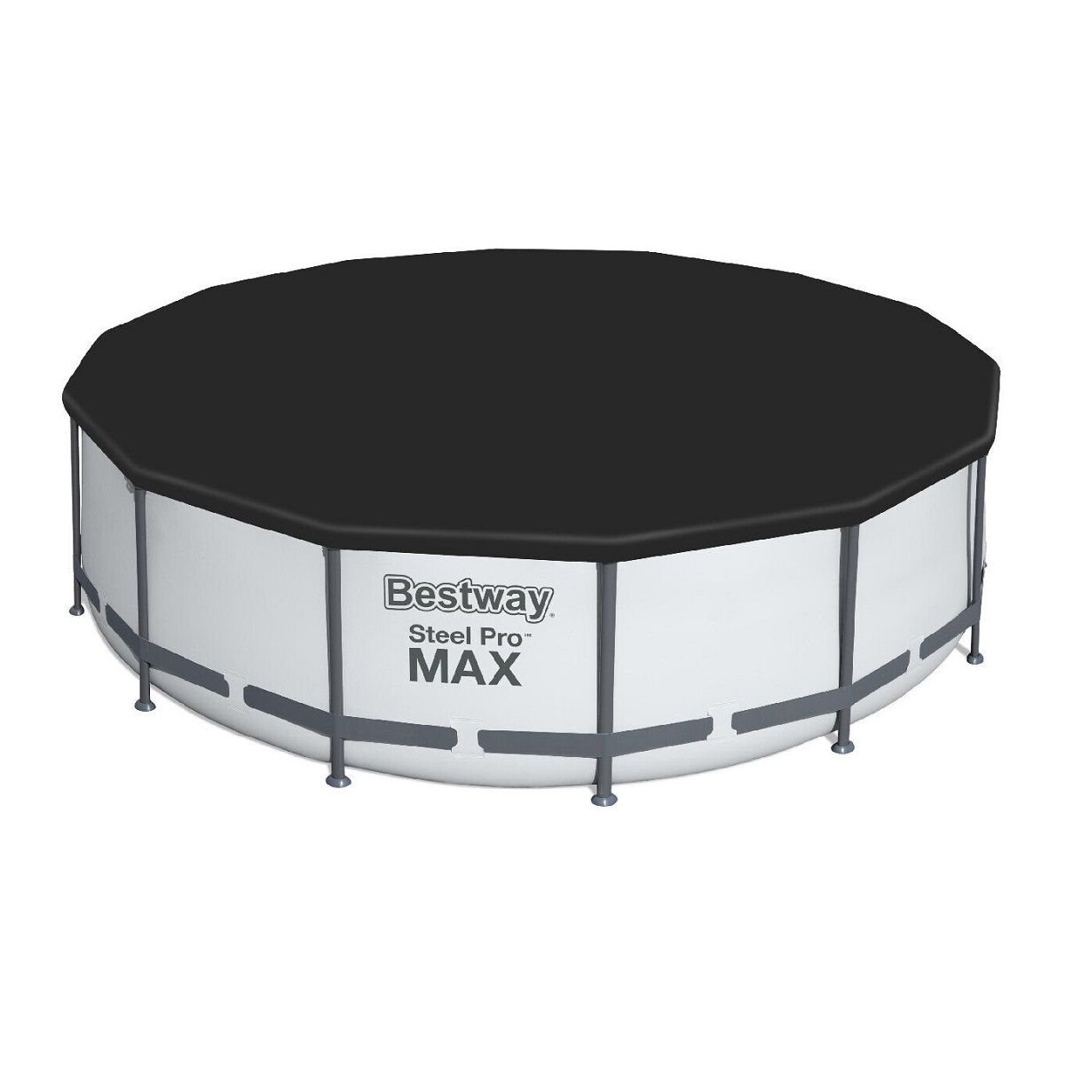 Бассейн каркасный круглый 549х122 см 23062 л Bestway Steel Pro Max 56462 (ф-насос)