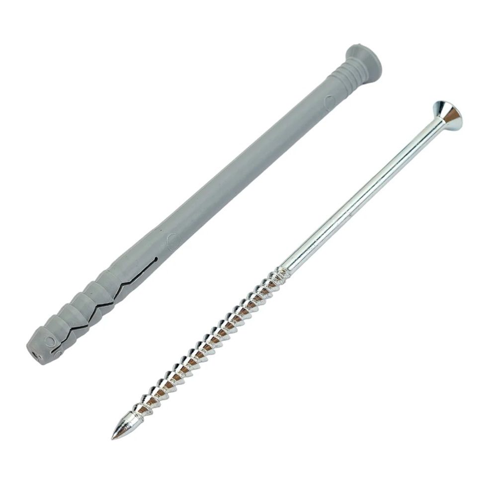 Дюбель-гвоздь потайной бортик 8х120 мм 50 шт