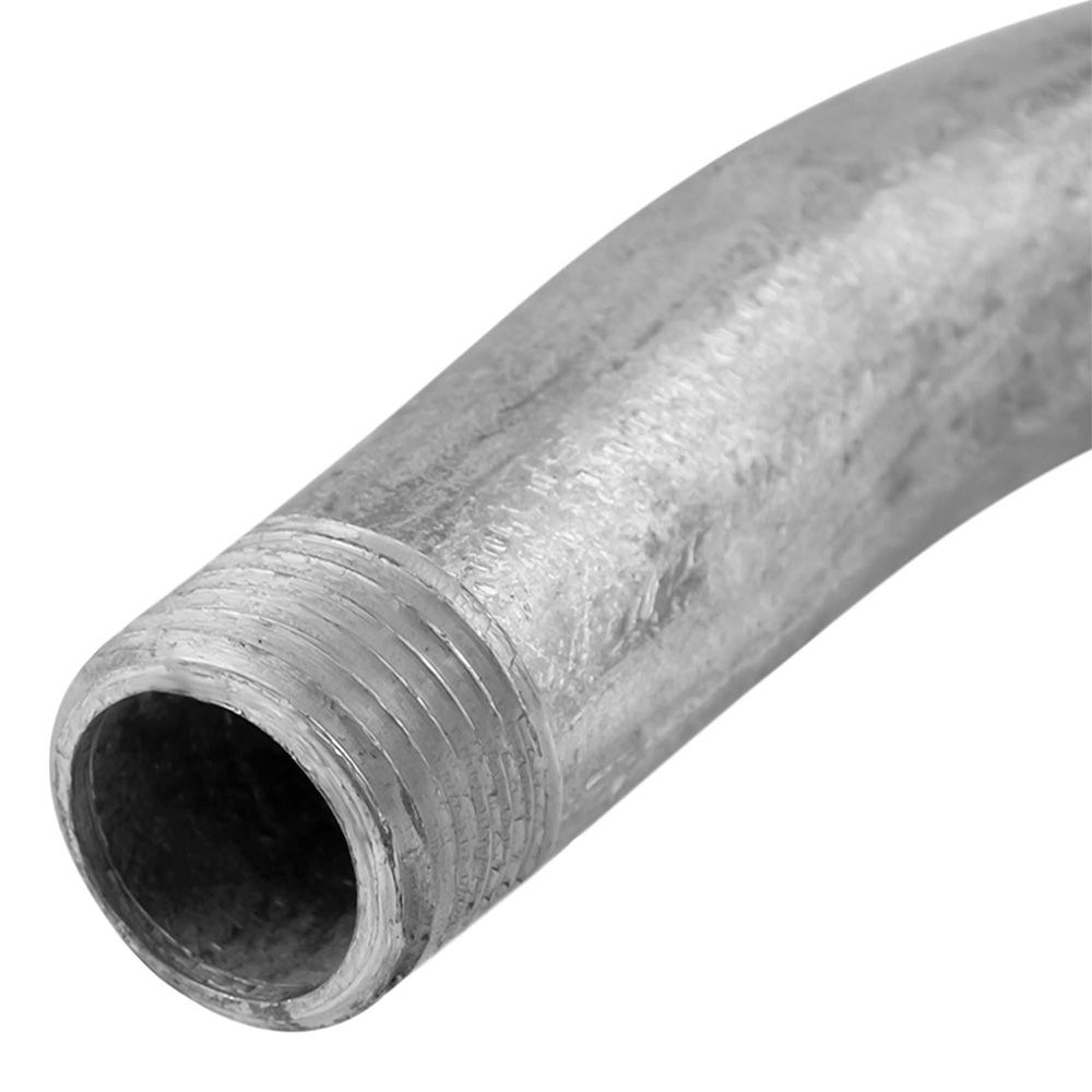 Отвод резьбовой сталь оцинк Ду15 Дн21,3х2,8 мм из труб по ГОСТ 3262-75 КАЗ