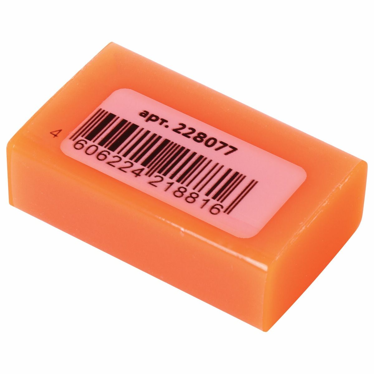 Ластик ЮНЛАНДИЯ Неончики прямоугольный