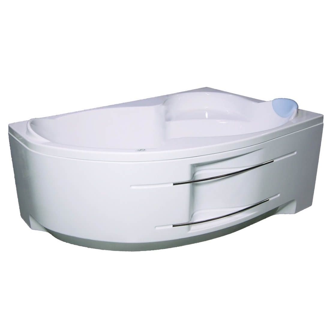 Ванна акриловая BellSan Индиго правая 168х110х71,5 см