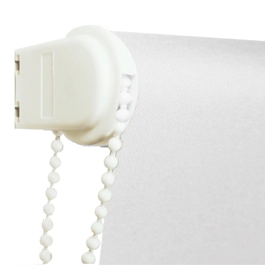 Штора рулонная Шантунг 120х175 см белоснежная