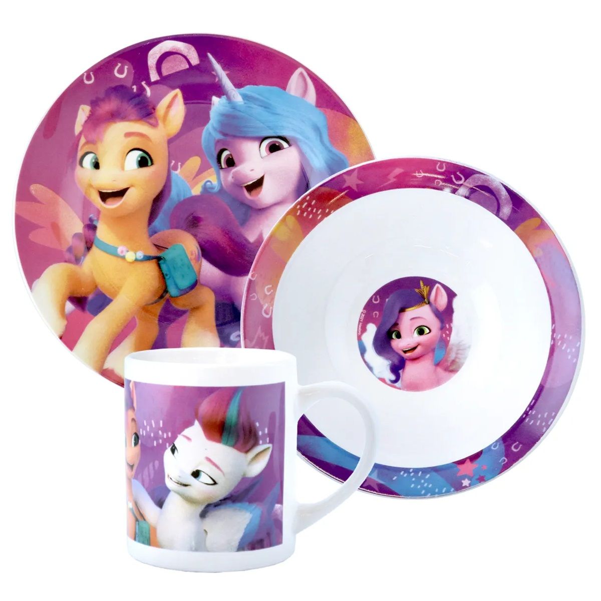 Набор посуды Мой маленький пони 3 предмета