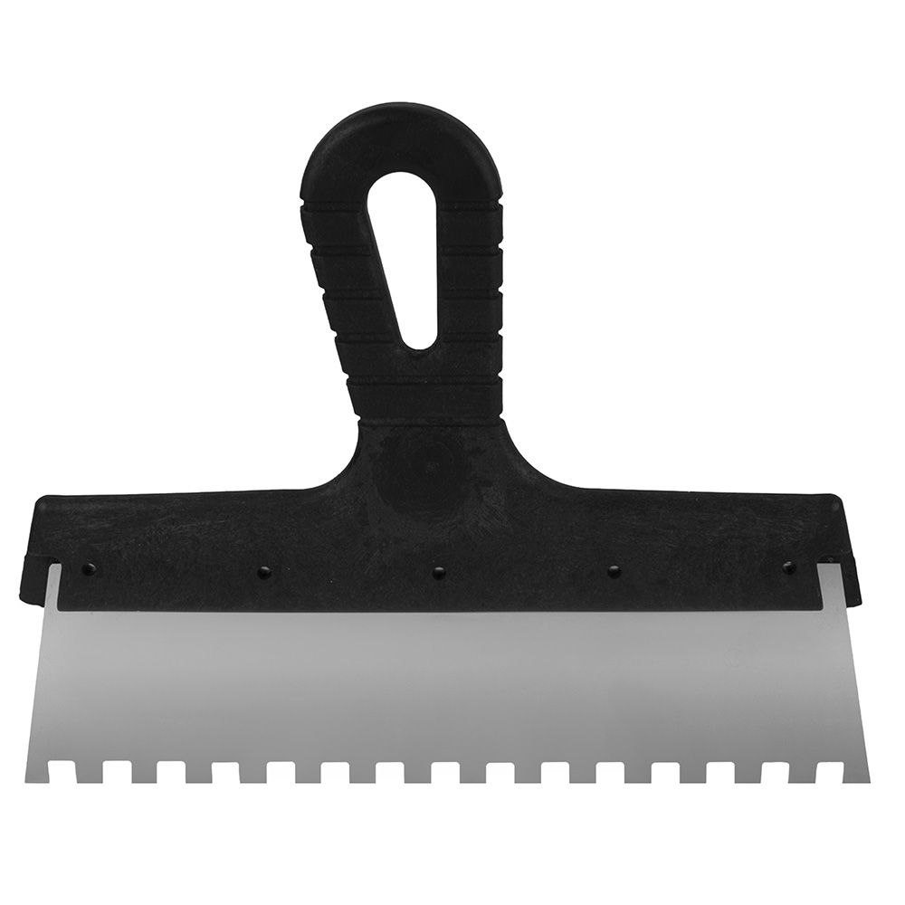 Шпатель малярный зубчатый 250мм зуб 8х8мм 1205112