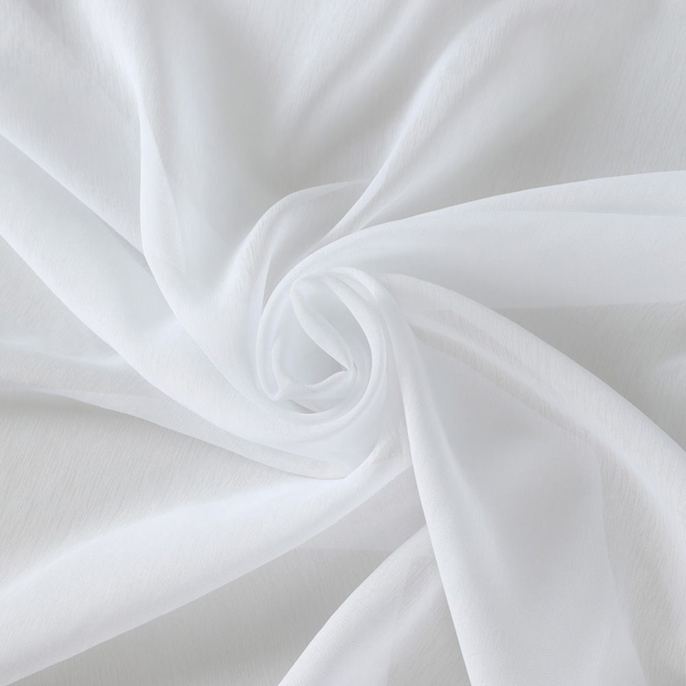 Ткань для штор Тюль кристалон однотон HH GS3265-white/330 K ut белый