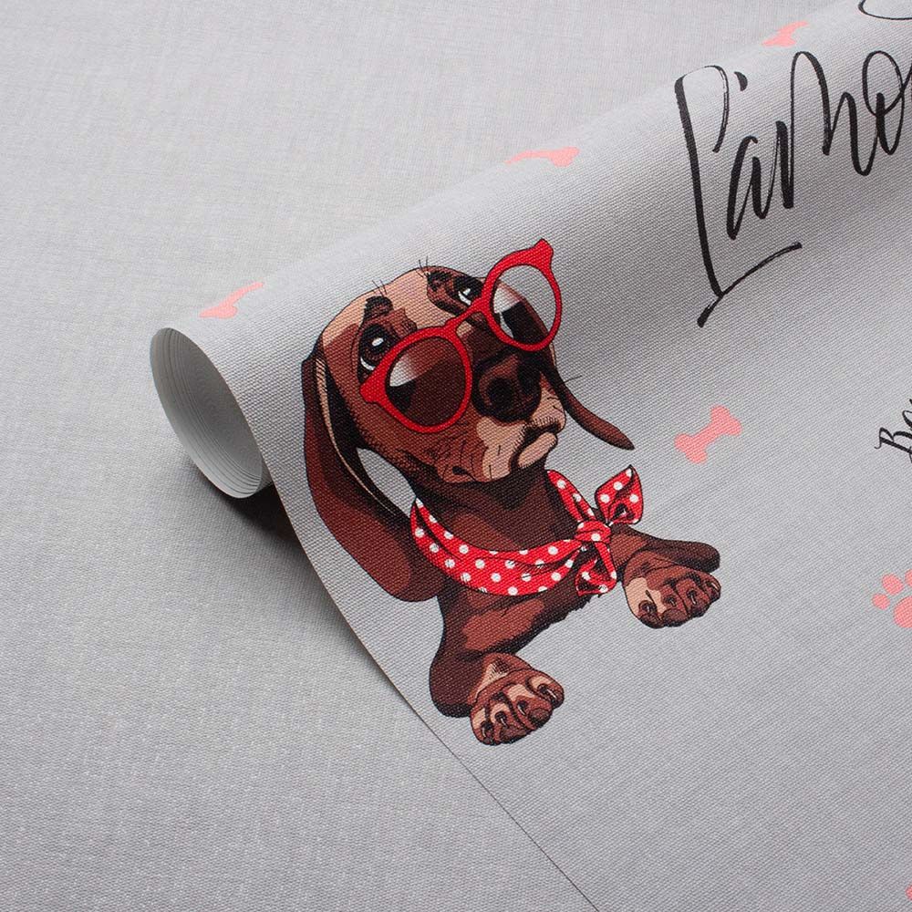 Обои 286077 Victoria Stenova 1,06х10 м Friend серо-красный