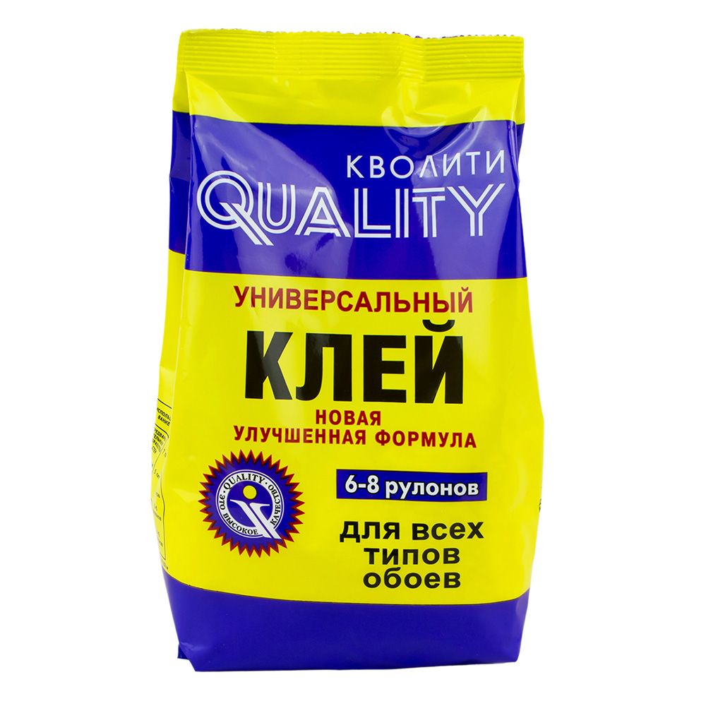 Клей для обоев универсальный Quality 80 м2 200 г