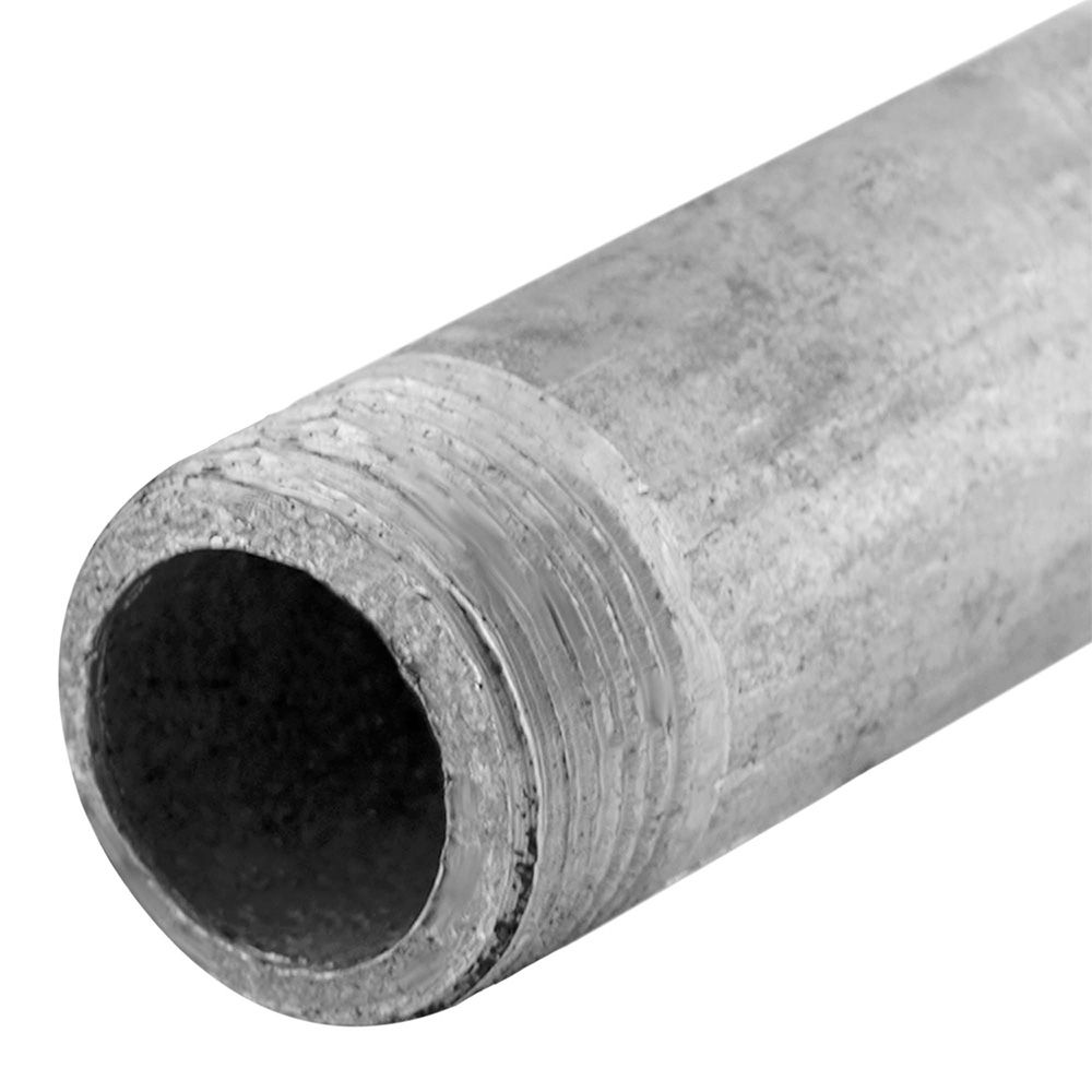 Сгон сталь оцинк Ду20 100 мм из труб по ГОСТ 3262-75 КАЗ