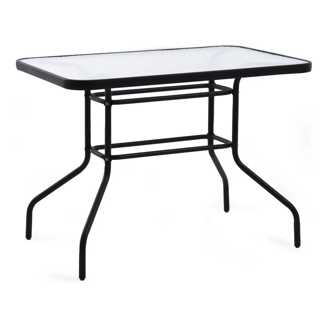 Стол Nolita 1000х650х720 мм закаленное стекло черный 270063