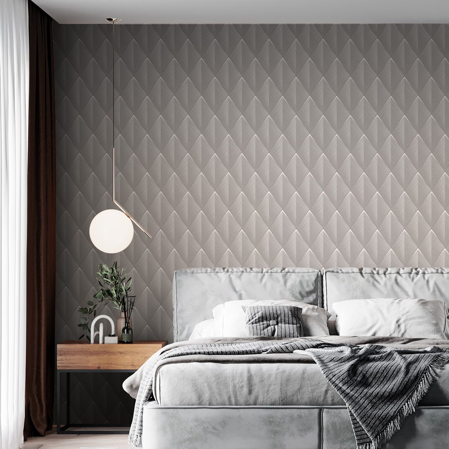 Обои 8899-26 WallSecret 1,06х10,05 м Artique серый