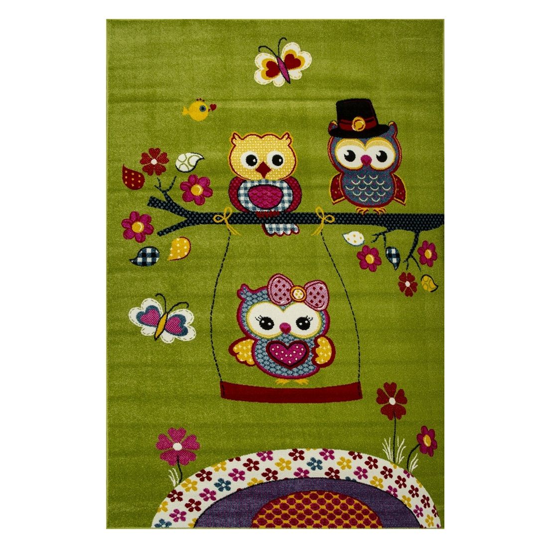 Ковер детский Rio Merinos 2740 0,8х1,5 м зеленый