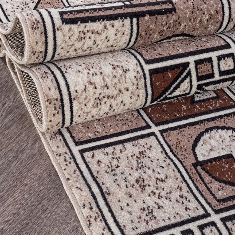 Дорожка ковровая Gavana Merinos Albina 3 1,2 м бежевая