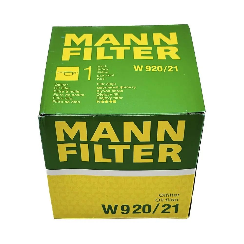 Фильтр масляный Mann  W 920/21