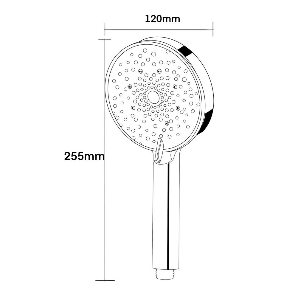 Лейка для душа Voda VSP13 3 режима d100 мм