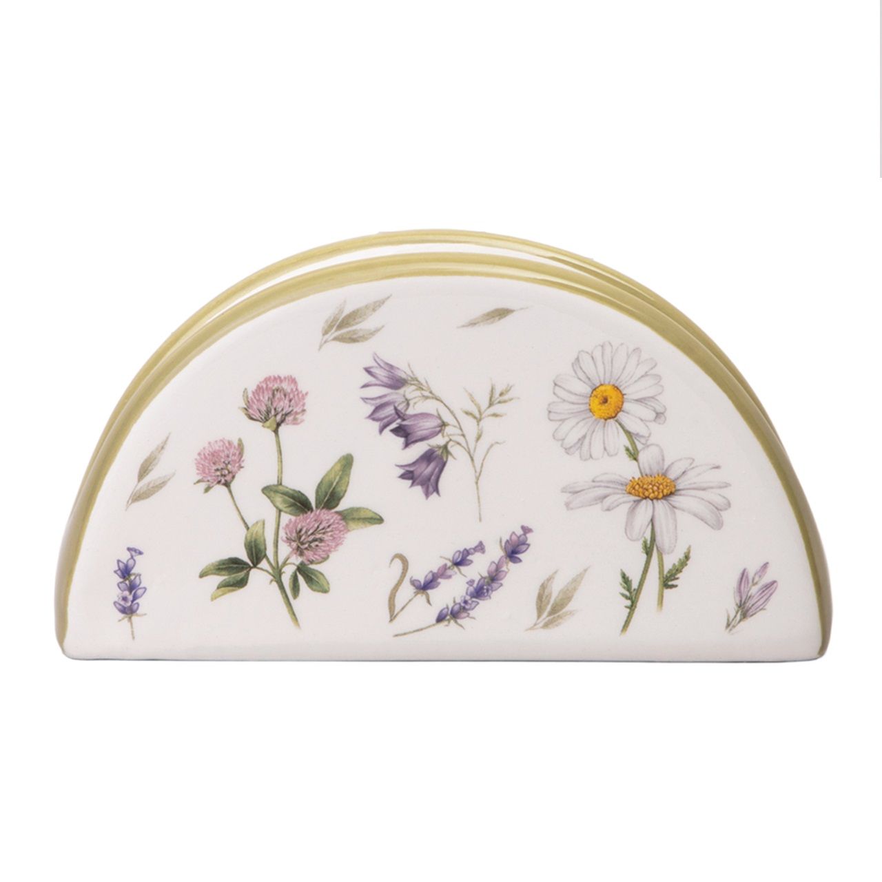 Салфетница Agness Flower story 13,5х4х7 см