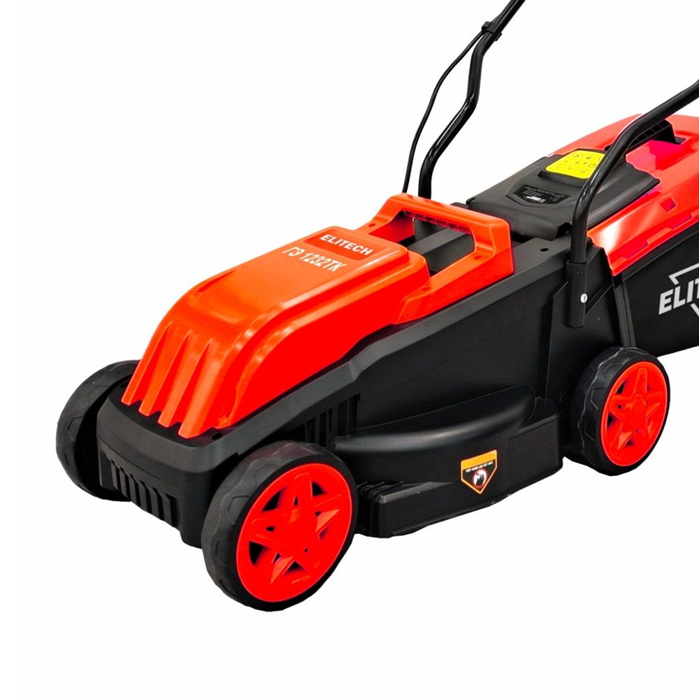 Газонокосилка электрическая Elitech ГЭ 1232ТK 1200Вт 32 см