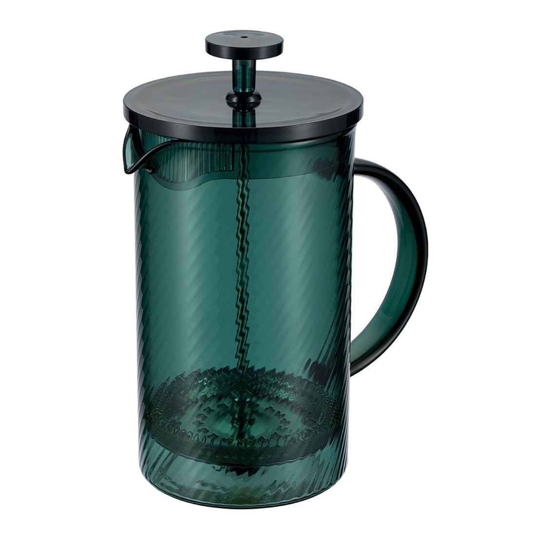 Френч-пресс Linea Franco 80-003 600 мл стеклянный зеленый