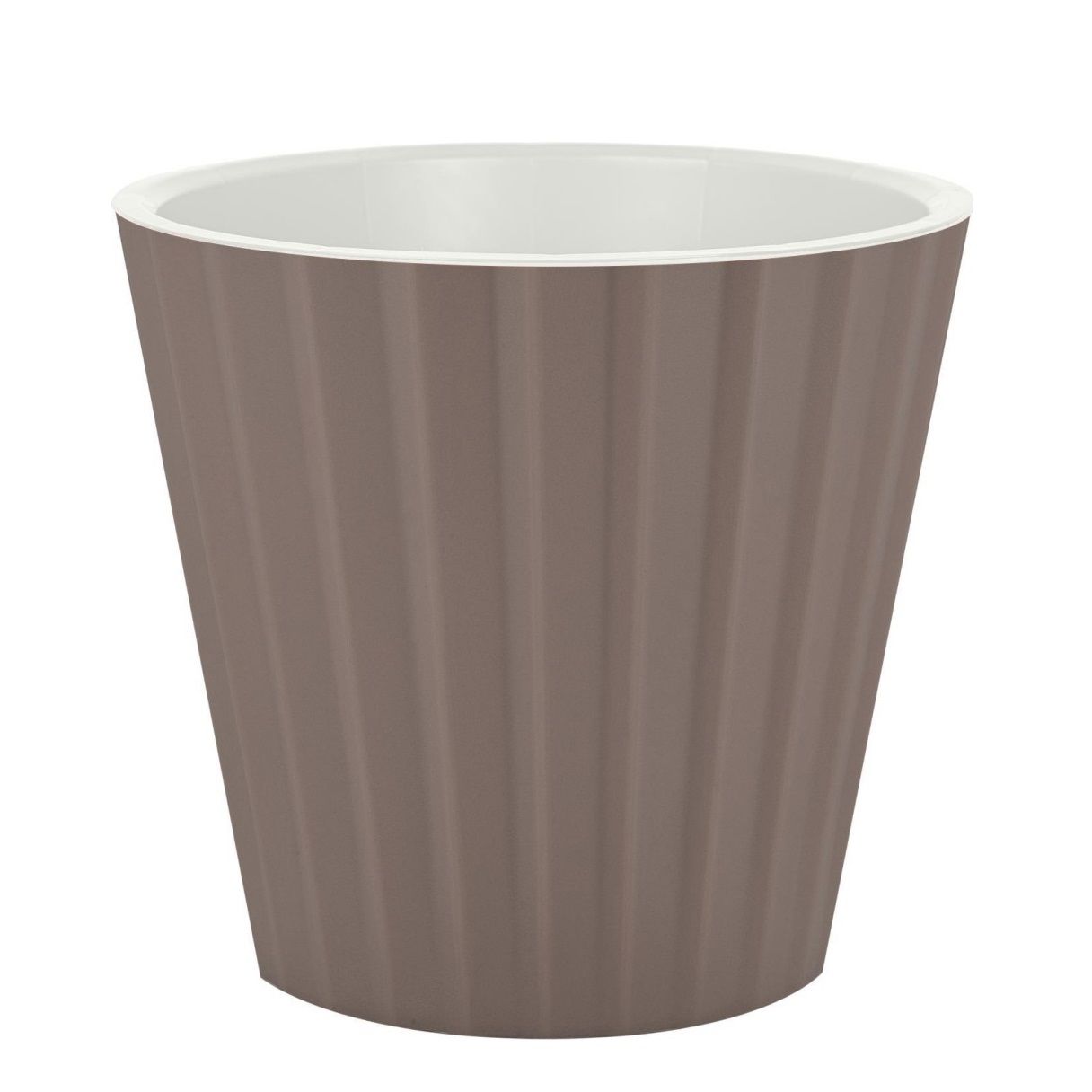 Горшок цветочный InGreen Sand Французский платан 19 см 3,3 л c дренажной вставкой
