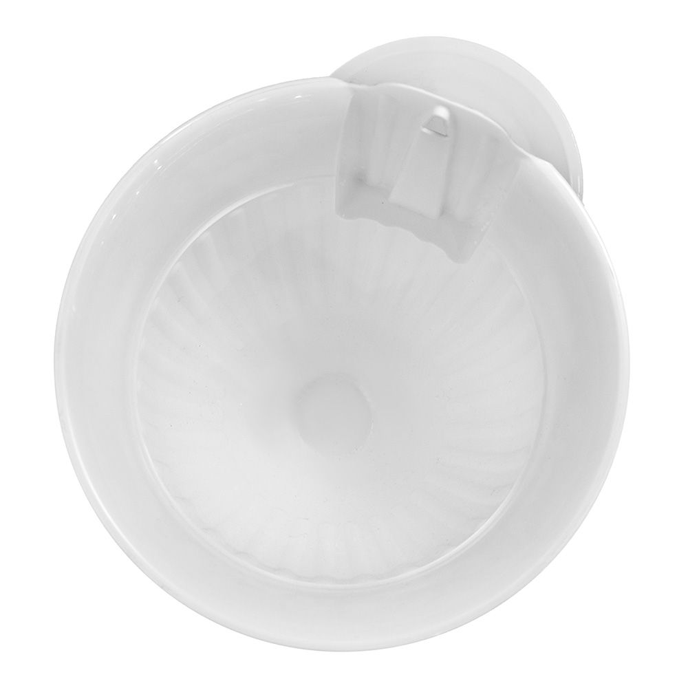 Кашпо настенное Лозанна белое 3 л