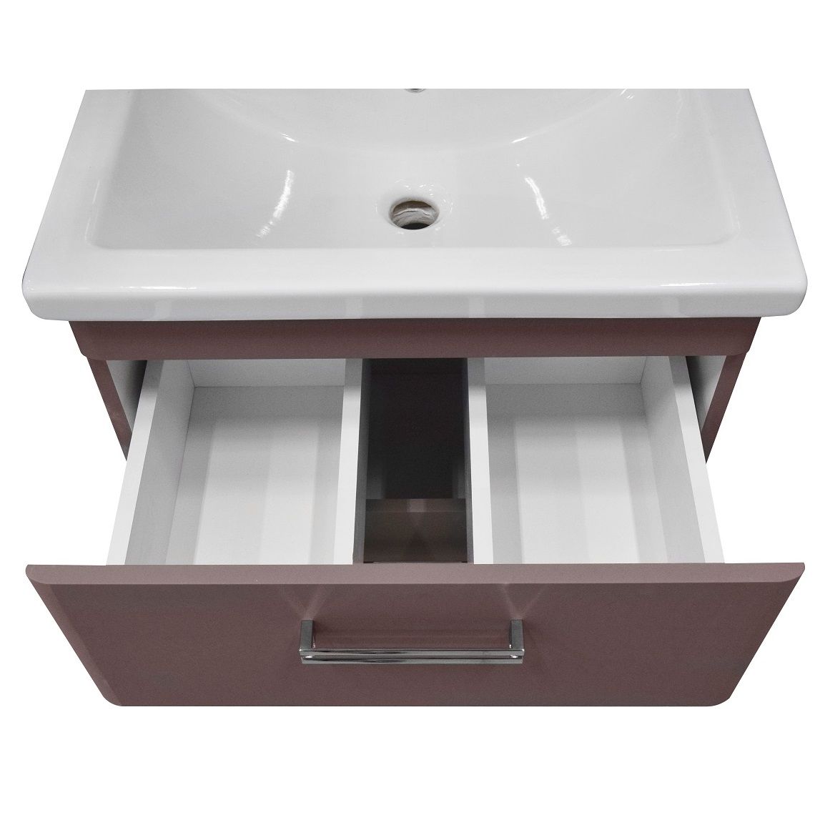 Тумба подвесная Лотос 60 Амаретти Софт под раковину Como 60