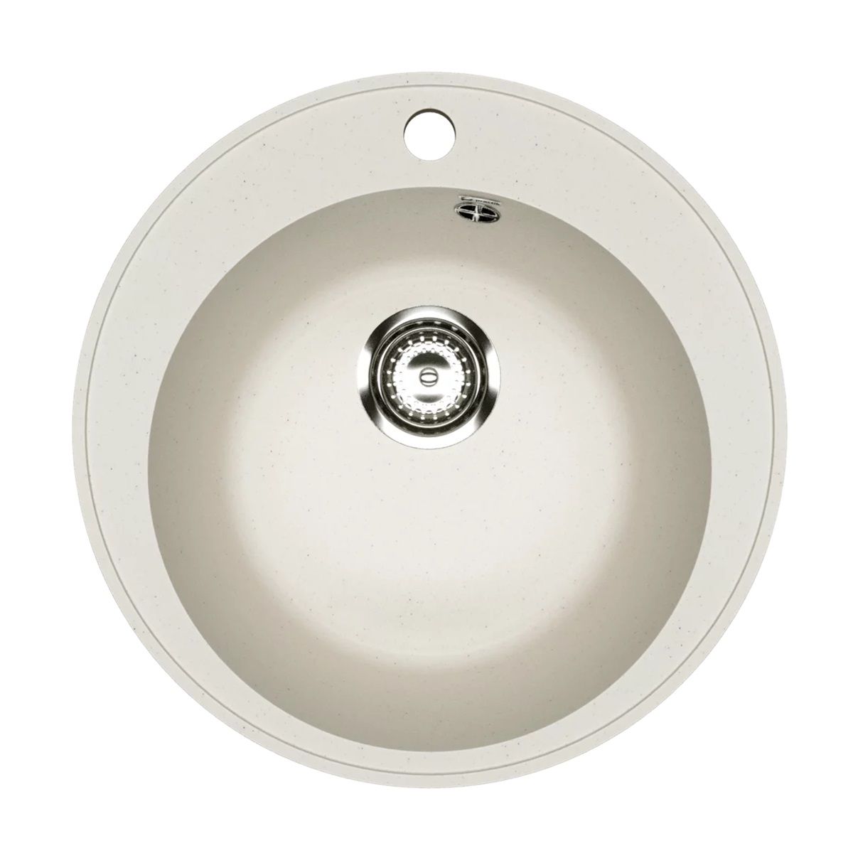 Мойка врезная Practik PR-M 475-001 475х475х175 мм белый камень