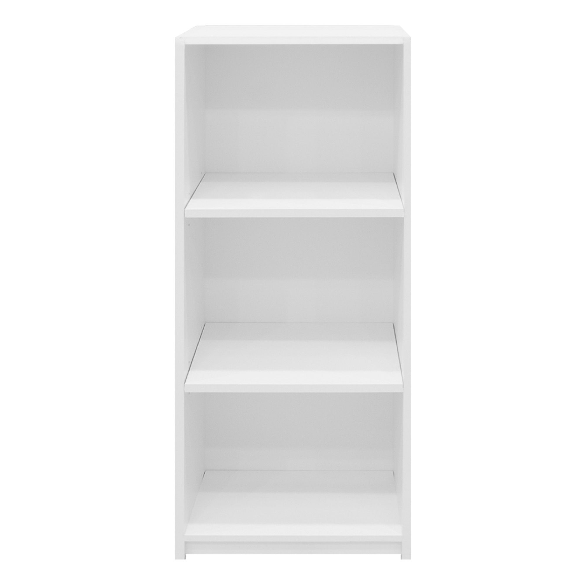 Шкаф книжный 400х1110х280 мм Бодега белый