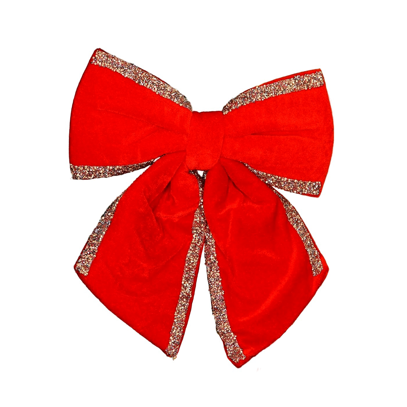 Украшение новогоднее Моя Елочка Бант 20х25 см красный 2025-0982