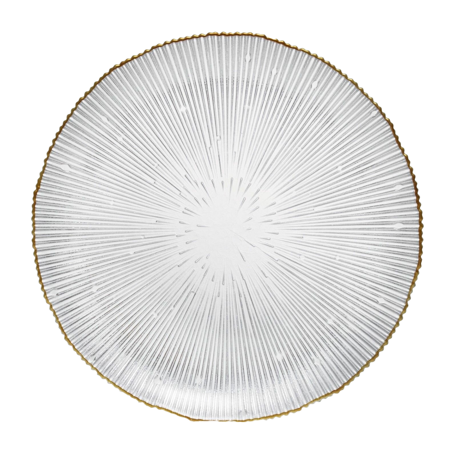 Блюдо сервировочное d26,5 см стекло 2025-1288