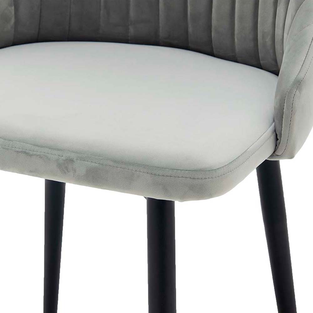 Стул MILAN Серый ткань Zizi 022