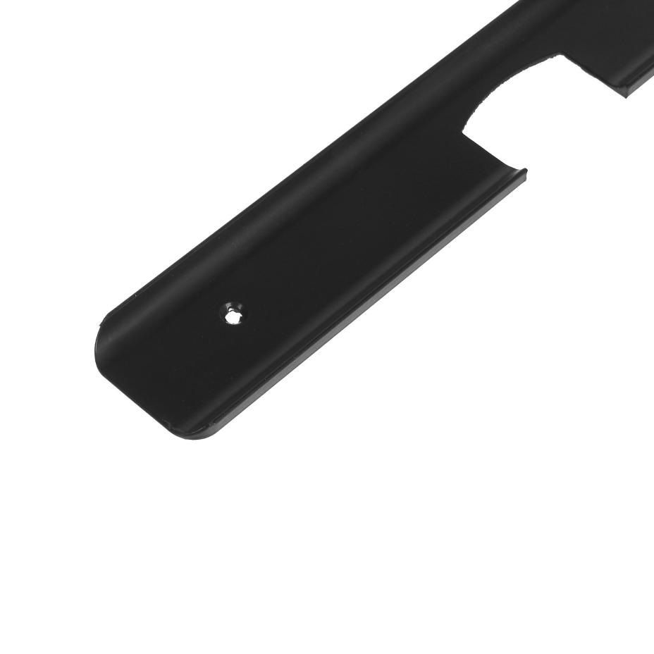 Планка угловая межсекционная черная 28 мм Скиф