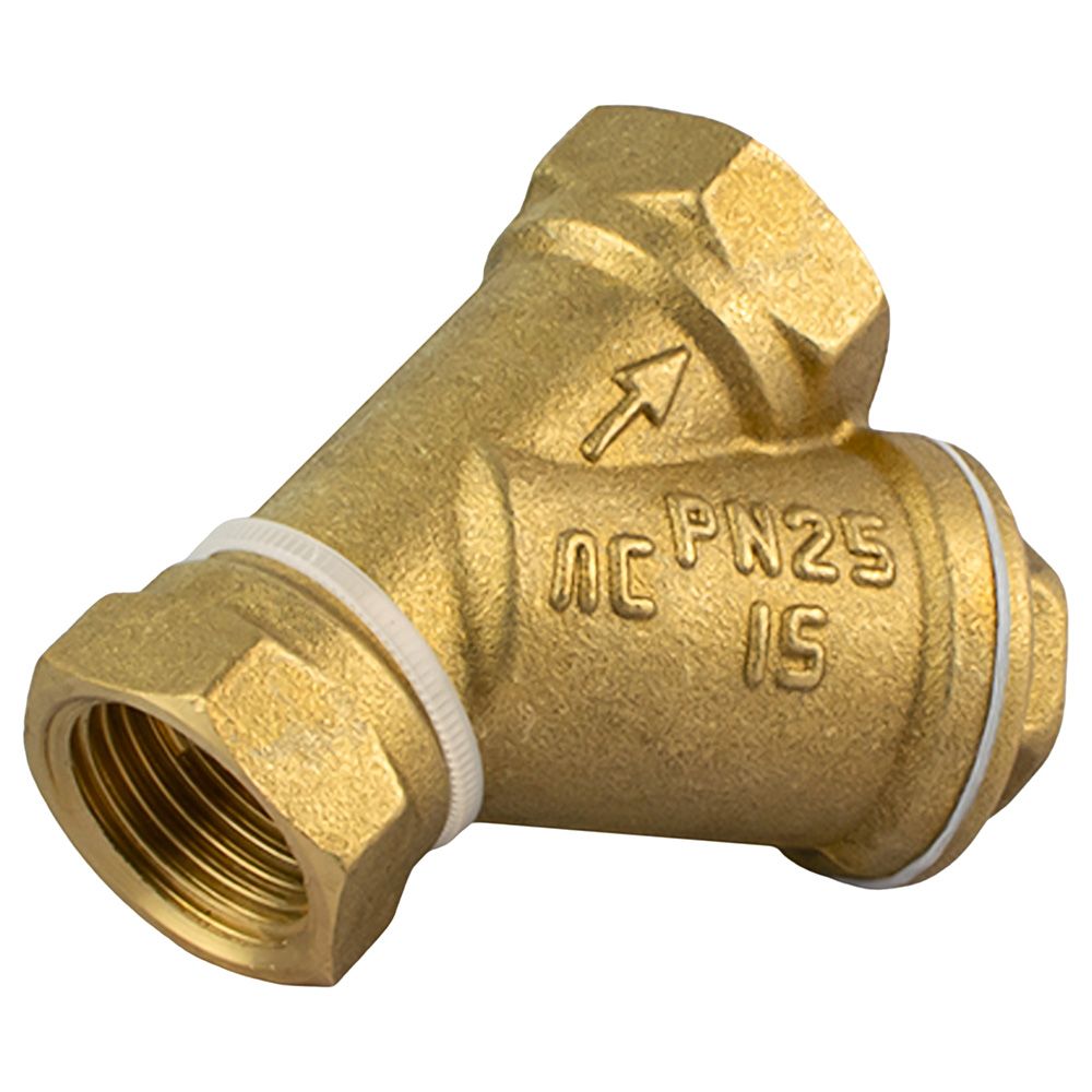 Фильтр 1/2 вн/вн латунь косой