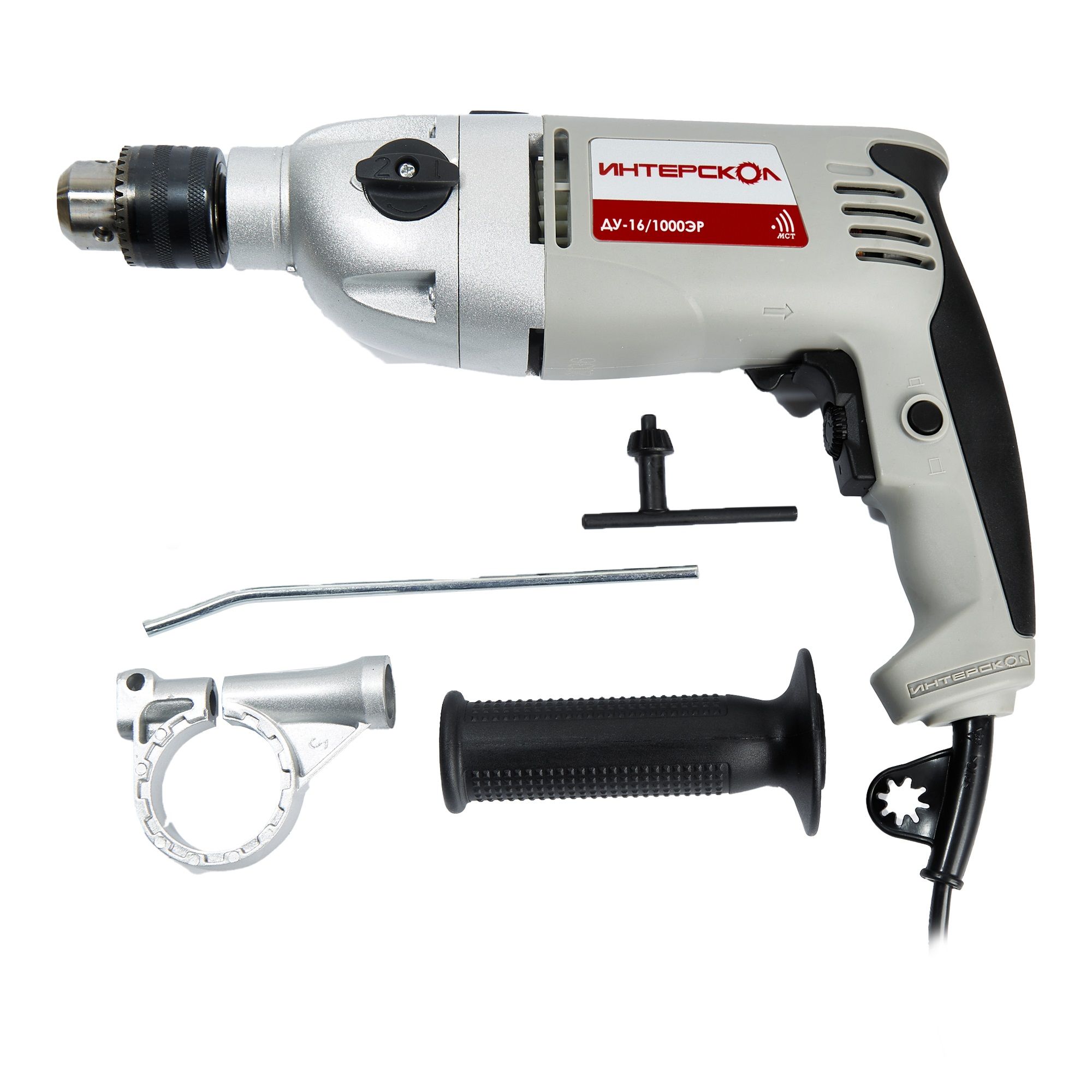 Дрель ударная Интерскол ДУ-16/1000ЭР 1000Вт